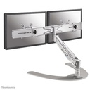 Pied support d'écran Neomounts FPMA-D940DD, 10 à 24 pouces, jusqu'à 7 kg, 2 écrans, VESA 75x75 à 100x100