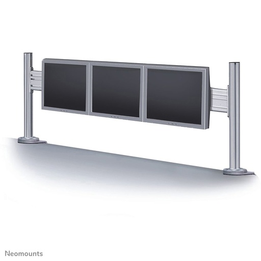 Neomounts FPMA-DTB100 monitor arm, 10 to 24 inch, up to 10 kg, 3 screens, VESA 75x75 to 100x100