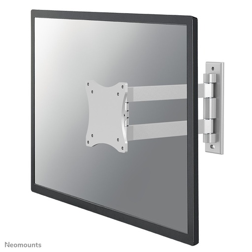 Neomounts FPMA-W820 wall mount, 10 to 27 inch, up to 15 kg, VESA 75x75 to 100x100, Tilt, Swivel, Full motion