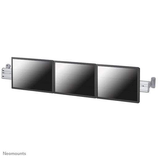 Neomounts FPMA-WTB100 wall mount, 10 to 24 inch, up to 10 kg, 3 screens, VESA 75x75 to 100x100