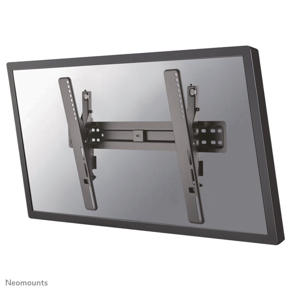Support mural pour écran Neomounts LED-W650BLACK, 37 à 75 pouces, jusqu'à 35 kg, VESA 200x200 à 600x400, inclinaison