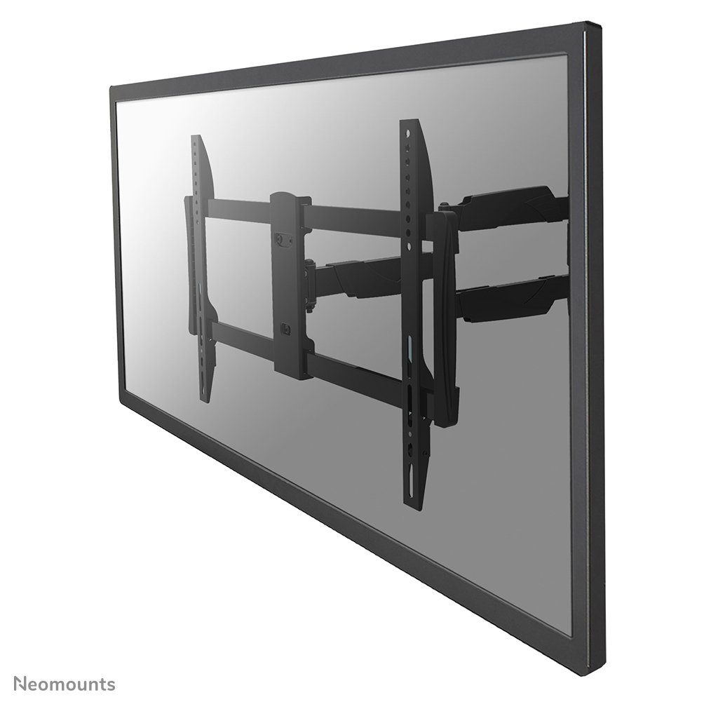 Support mural pour écran Neomounts NM-W460BLACK, 32 à 60 pouces, jusqu'à 30 kg, VESA 200x200 à 600x400, inclinaison