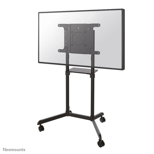 Chariot mobile pour écran Neomounts NS-M1250BLACK, 37 à 70 pouces, jusqu'à 70 kg, VESA 200x200 à 600x400, inclinaison
