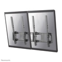 Support mural pour panneau de menu Neomounts NS-WMB200PBLACK, 40 à 52 pouces, jusqu'à 50 kg, 2 écrans