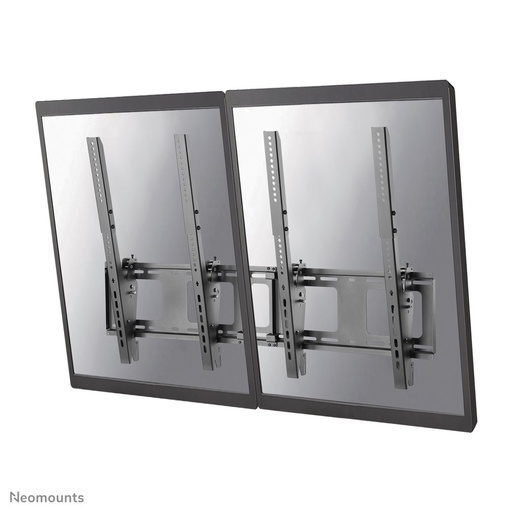 Neomounts NS-WMB200PBLACK menu board mount, 40 to 52 inch, up to 50 kg, 2 screens, VESA 200x200 to 400x600