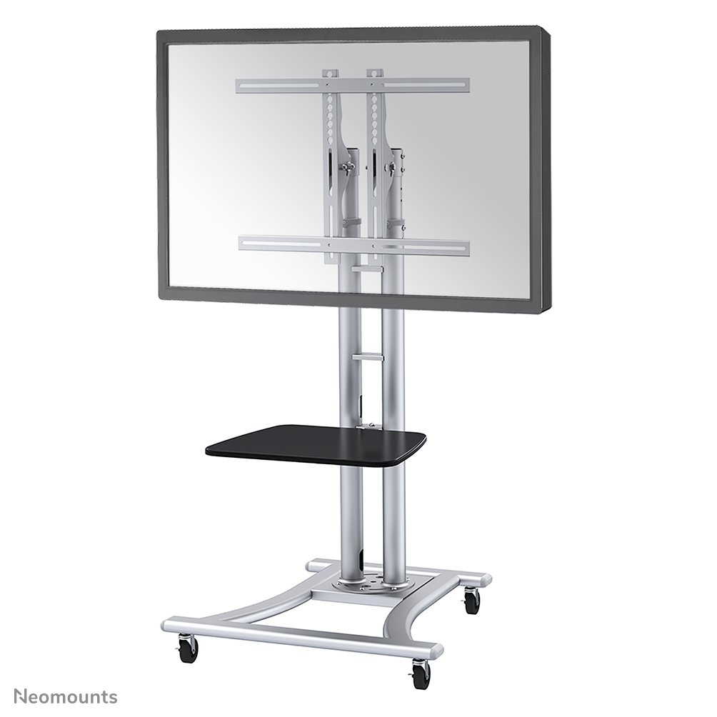 Chariot mobile pour écran Neomounts PLASMA-M1800E, 27 à 70 pouces, jusqu'à 50 kg, VESA 200x200 à 600x450, inclinaison