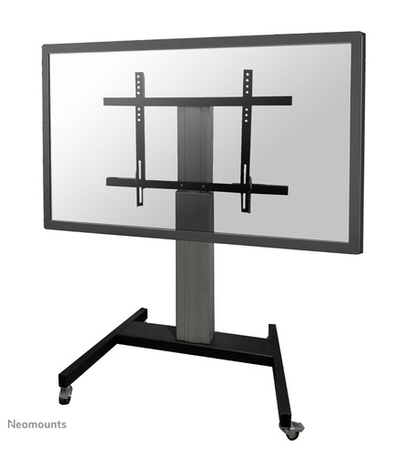 Neomounts PLASMA-M2250SILVER Display-Rollwagen, 42 bis 100 Zoll, bis 130 kg, VESA 200x200 bis 800x600, Fixiert