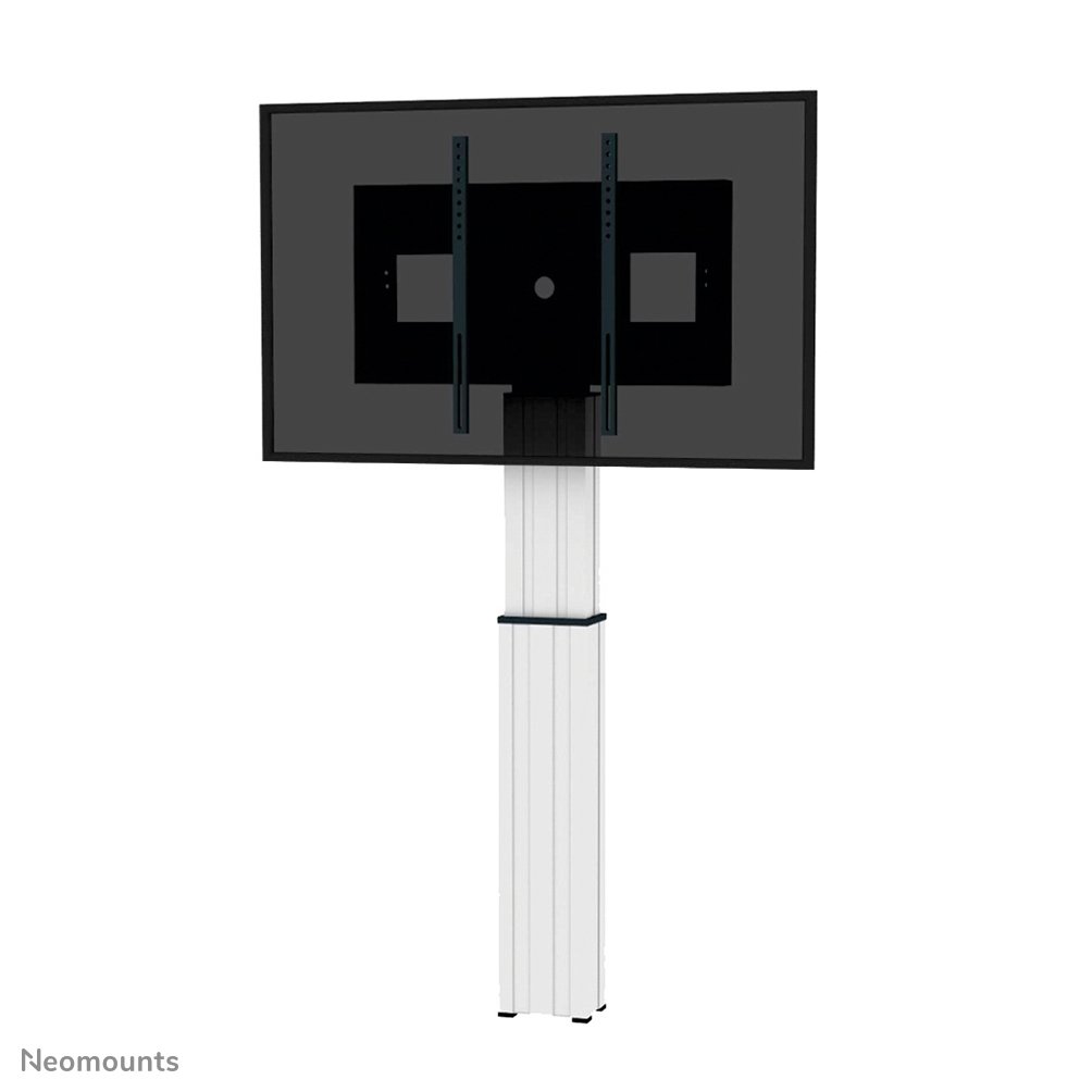 Support mural motorisé Neomounts PLASMA-W2500SILVER, 42 à 100 pouces, jusqu'à 150 kg, VESA 200x200 à 800x600, fixé