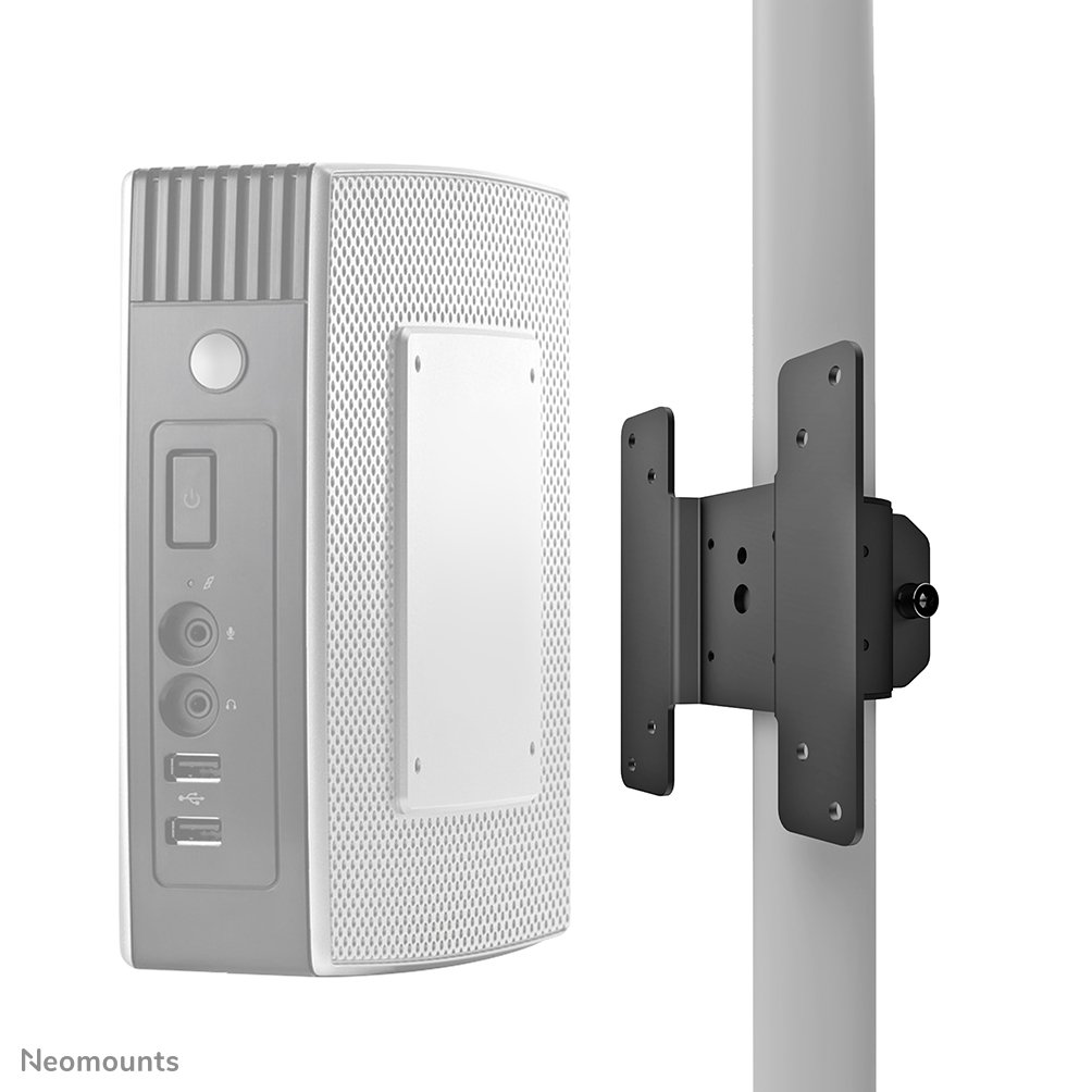 Support pour mini PC Neomounts THINCLIENT-05, jusqu'à 10 kg, VESA 75x75 à 100x100, fixé