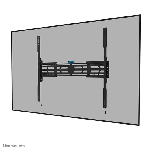 Support mural pour écran Neomounts WL30S-950BL19, 55 à 115 pouces, jusqu'à 160 kg, VESA 100x100 à 1500x900, fixé