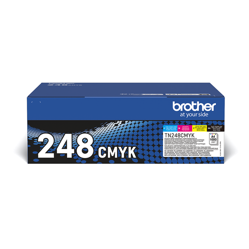 Brother Toner-Multipack TN-248VAL / TN248VAL, 4 Farben, 4 x 1.000 Seiten