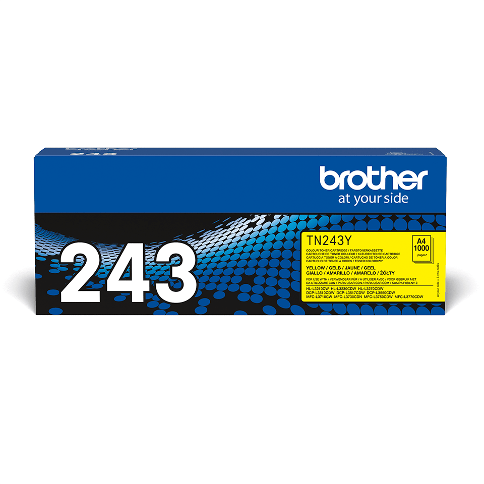 Toner Brother TN-243Y / TN243Y jaune, 1 000 pages