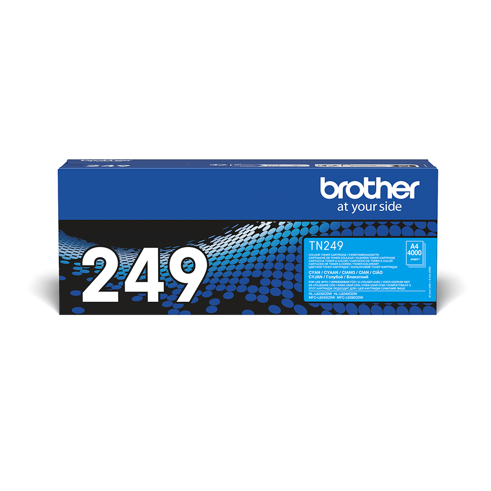 Toner Brother TN-249C / TN249C cyan XXL, 4 000 pages