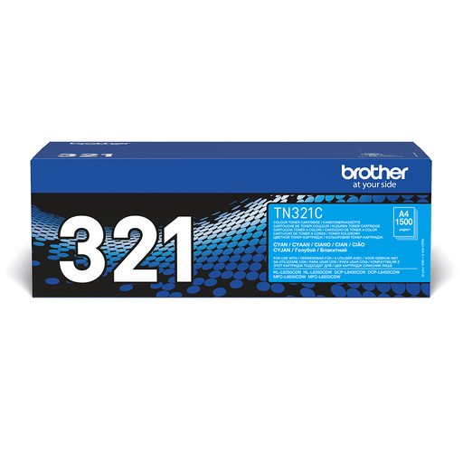 Brother Toner TN-321C / TN321C Cyan, 1.500 Seiten