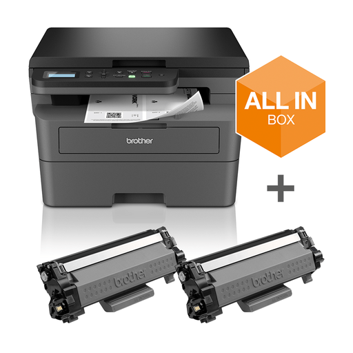 Brother DCP-L2627DWXL Schwarzweiß-Laser-Multifunktionsgerät, A4, 32 S./Min., Duplex, WLAN