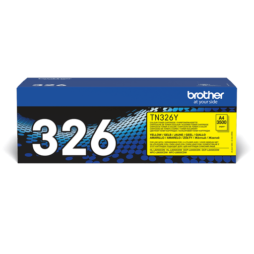 Brother TN-326Y / TN326Y yellow toner XL, 3,500 pages