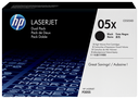 Pack de 2 toners HP 05X / CE505XD noir XL, 2 x 6 500 pages