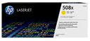 Toner HP 508X / CF362X jaune XL, 9 500 pages