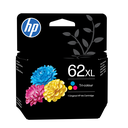 Cartouche d'encre HP 62 / C2P06AE 3 couleurs, 165 pages