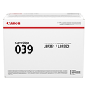 Toner Canon 39 / 0287C001 noir, 11 000 pages