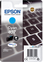 Cartouche d'encre Epson 407 / C13T07U240 cyan, 1 900 pages