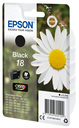 Cartouche d'encre Epson 18 / C13T18014012 noire, 175 pages