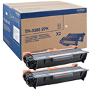 Toner Brother TN3380TWIN noir, 8 000 pages