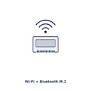 SAGA SGWIFIM2IC WLAN- und Bluetooth-Karte im M.2-Format, Intel Dual Band, Werksoption