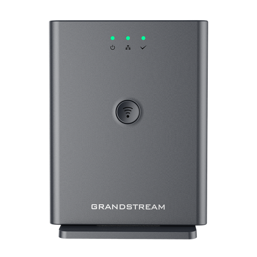 Borne DECT IP Grandstream DP752, 5 combinés, 10 comptes SIP, portée 400 m, PoE