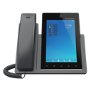 Téléphone IP vidéo Android Grandstream GXV3470, 16 comptes SIP, écran tactile 7", caméra 2 MP, Wi-Fi 6 et Bluetooth
