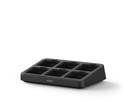 Chargeur multiple Snom MC10, 6 combinés + 6 batteries, sans embases, pour combinés DECT Snom