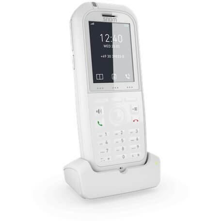 Combiné DECT Snom M90, boîtier antibactérien, IP65 et MIL-STD-810G, écran couleur 2", Bluetooth LE