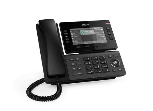 Snom D815W SIP desk phone, Wi-Fi, 5" IPS color display, 10 programmable keys, 2 x USB