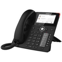 Téléphone de bureau SIP Snom D785N, 12 comptes SIP, écran couleur 4,3", Gigabit PoE, USB
