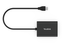 Yealink EHS61 EHS adapter, WH62 and WH63 headsets (hardware v1), Mitel, Unify and Yealink T2X/T4XG phones, 3 cables incl