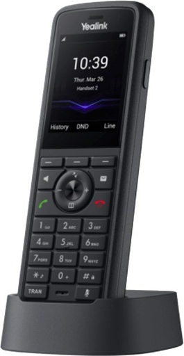 Yealink W59R Pro DECT handset, rugged IP67, 2.4" color display, Bluetooth, lone-worker alarm