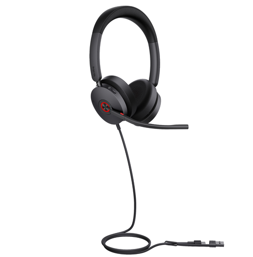 Yealink UH48 Dual Teams Kabelgebundenes USB-Headset, binaural, ANC, USB-C und USB-A, Teams-zertifiziert